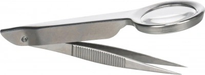 Flamingo kullancskiszedő - Tweezers csipesz nagyítóval 1 db