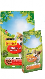 FRISKIES Mini Menü állateledel kistestű kutyáknak