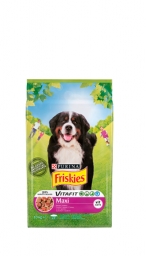 FRISKIES Maxi teljes értékű kutyaeledel marhával (10 kg)