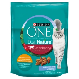 PURINA ONE DualNature Adult csirkével és áfonyával macskáknak (750g)