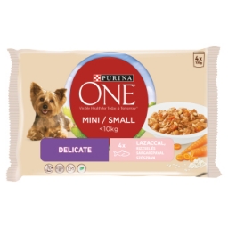 PURINA ONE MINI DELICATE válogatás kutyáknak (4x100g)