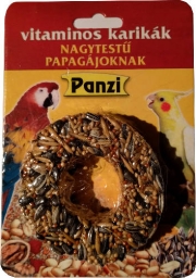 PANZI Mézes vitaminkarika nagytestű papagájnak (70 g)