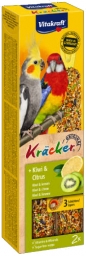 VITAKRAFT Kräcker Citrus és kiwi dupla rúd nagypapagájoknak (180g)