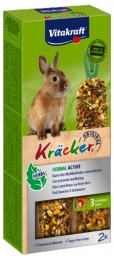 VITAKRAFT Kräcker Herbal Active dupla rúd nyulaknak (112g)