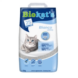 Biokat's Bianco Classic csomósodó macskaalom