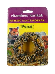 PANZI Mézeskarika rágcsálóknak (70g)