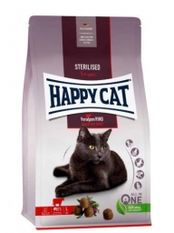 HAPPY CAT Sterilised eledel marhával ivartalanított macskáknak