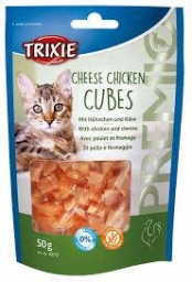 TRIXIE Premio Jutalomfalat (csirke, sajt) macskáknak (50g)