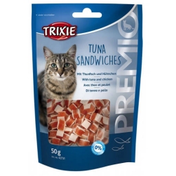 TRIXIE Premio Tuna Sandwiches jutalomfalat (tonhal) macskáknak (50g)