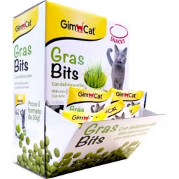 GIMCAT Gras Bits fű tabletta macskáknak (15g)