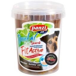 PANZI FitActive Dental Sticks jutalomfalat (füstölt sajt, sárgarépa)