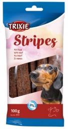 TRIXIE Stripes jutalomfalat marhahússal kutyáknak (100g)