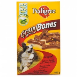 PEDIGREE Gravy Bones csont alakú keksz jutalomfalat (400g)