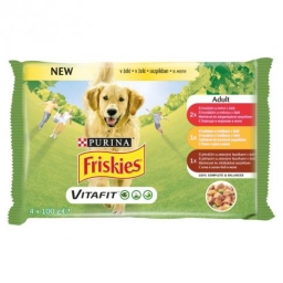 FRISKIES Aszpikos válogatás nedves kutyaeledel