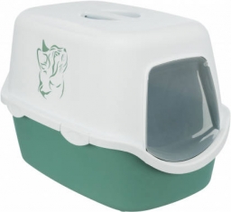 TRIXIE Fedeles macska WC zöld/fehér (40x40x56cm) (40279)