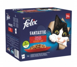 FELIX FANTASTIC Házias válogatás aszpikban (24x85g)