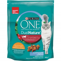 PURINA ONE DualNature Adult száraz macskaeledel csirkével (6x1,4kg)