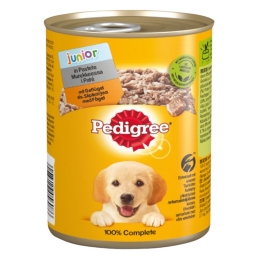 PEDIGREE Junior konzerv eledel kutyáknak csirkével (400g)