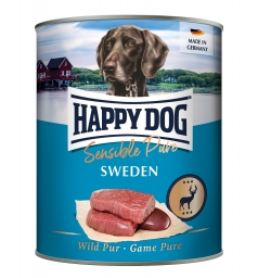 HAPPY DOG Pur SWEDEN (vadhús) konzerv