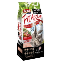 PANZI FitActive Cat Sensitive Adult (baromfi, hal) szárazeledel