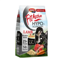 PANZI FitActive BlackDogs Hypoallergenic Adult szárazeledel