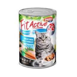 PANZI FitActive Meat-Mix Adult konzerv macskáknak (415 g)