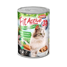 PANZI FitActive Adult (liba, nyúl) konzerv macskáknak (415 g)