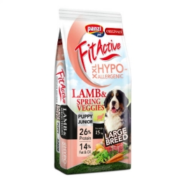 PANZI FitActive Large Breed Hypoallergenic Lamb&Spring Veggies kölyökkutyáknak