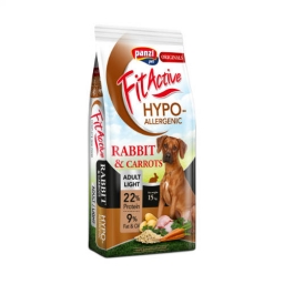 PANZI FitActive Hypoallergenic Adult Light (rabbit, carrots) kutyáknak