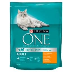 PURINA ONE Bifensis csirkében gazdag eledel felnőtt macskáknak (800 g)