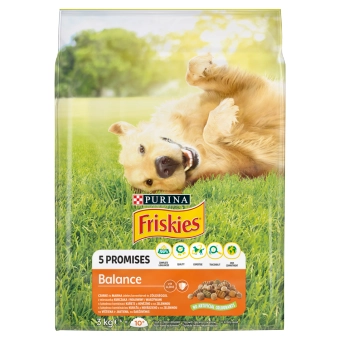 FRISKIES Balance száraz kutyaeledel csirkével és zöldségekkel