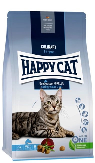 HAPPY CAT ADULT Culinary (pisztráng)