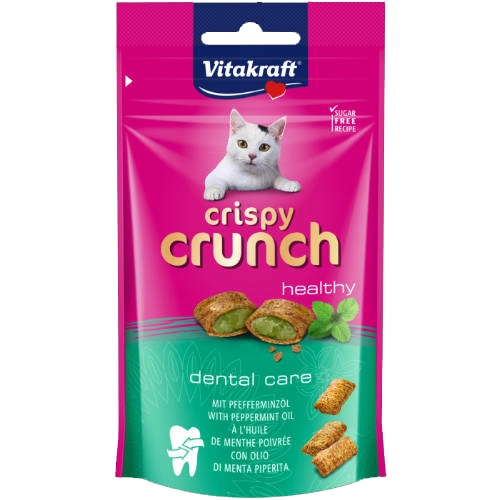VITAKRAFT Crispy Crunch jutalomfalat DENTAL CARE (60g)