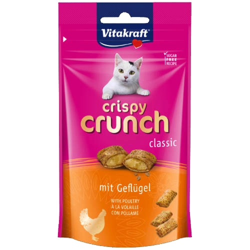 VITAKRAFT Crispy Crunch jutalomfalat baromfival (60g)