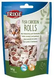 TRIXIE Premio Rolls cukormentes jutalomfalatok macskáknak (50g)