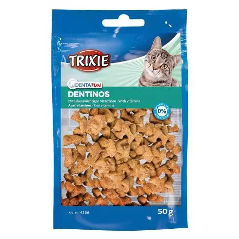 TRIXIE Denta Fun Dentinos jutalomfalat (fogtisztítós) macskáknak (50g)