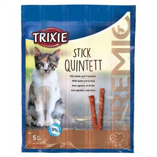 TRIXIE Stick Quintett jutalomfalat macskáknak (5x5g)