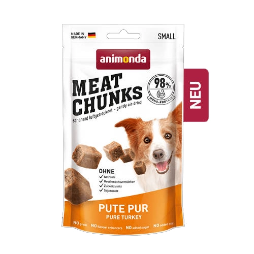 ANIMONDA Meat Chunks jutalomfalat pulykával (60g)