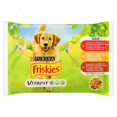 FRISKIES Szószos válogatás nedves kutyaeledel