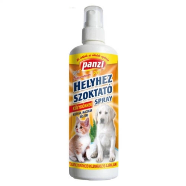 PANZI helyhez szoktató spray kölyök kutyáknak és macskáknak (200 ml)