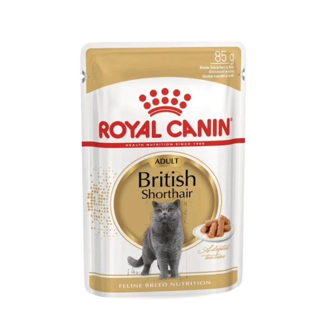 ROYAL CANIN British Shorthair nedves macskaeledel