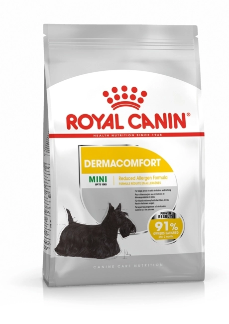 ROYAL CANIN Mini Dermacomfort száraz kutyaeledel