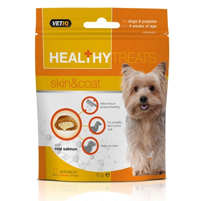 Mark&Chappell VetIQ Healthy Treats Skin and Coat 70 g