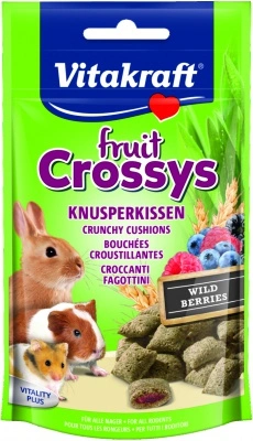 Vitakraft Crossy jutalomfalat rágcsálóknak - erdei gyümölcs 50 g
