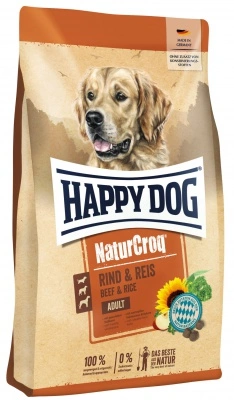 Happy Dog NaturCroq Adult Rind & Reis 15 kg
