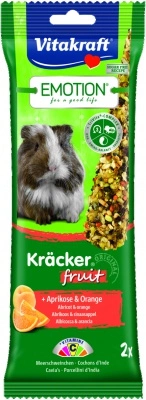Vitakraft Emotion dupla rúd sárgabarackkal & naranccsal tengerimalacnak 1 db