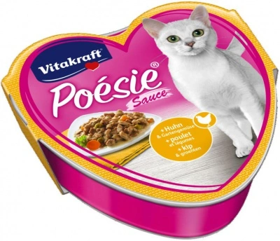 Vitakraft Poésie Sauce baromfival és zöldségekkel macskáknak 85 g