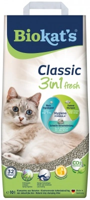 Biokat's Classic Fresh 3in1 alom 10 kg