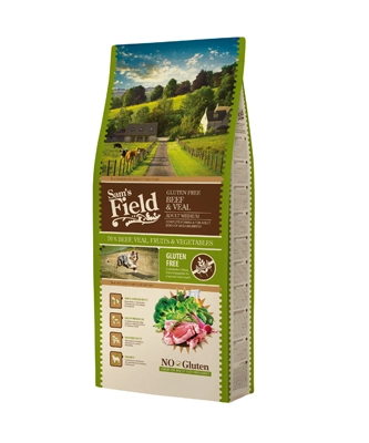 Sam's Field Adult Gluten Free Beef & Veal - Medium 13 kg
