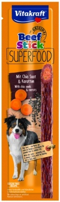 Vitakraft Beef Stick Superfood - chia mag & sárgarépa 25 g